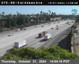 SB 15 at Adams Ave (On Ramp)