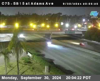 SB 15 at Adams Ave (On Ramp)