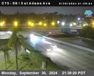 SB 15 at Adams Ave (On Ramp)