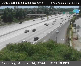 SB 15 at Adams Ave (On Ramp)