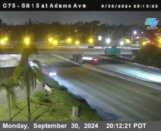 SB 15 at Adams Ave (On Ramp)