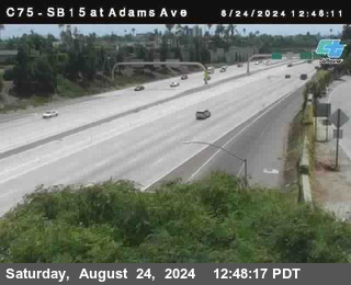 SB 15 at Adams Ave (On Ramp)