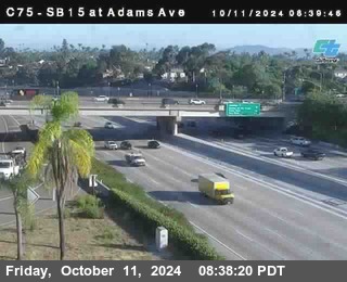 SB 15 at Adams Ave (On Ramp)