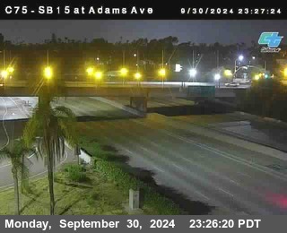 SB 15 at Adams Ave (On Ramp)