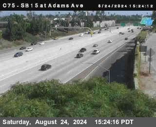 SB 15 at Adams Ave (On Ramp)