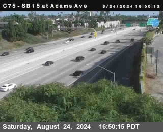 SB 15 at Adams Ave (On Ramp)