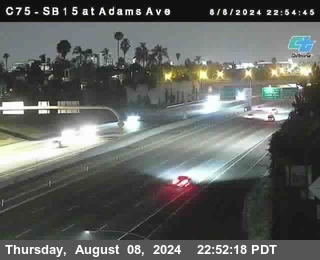 SB 15 at Adams Ave (On Ramp)