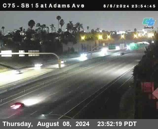 SB 15 at Adams Ave (On Ramp)