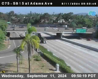 SB 15 at Adams Ave (On Ramp)