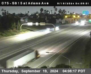 SB 15 at Adams Ave (On Ramp)