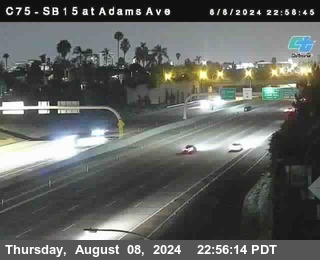 SB 15 at Adams Ave (On Ramp)