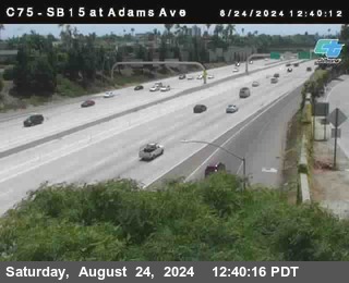 SB 15 at Adams Ave (On Ramp)