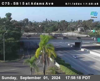 SB 15 at Adams Ave (On Ramp)