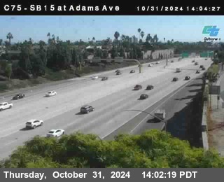 SB 15 at Adams Ave (On Ramp)