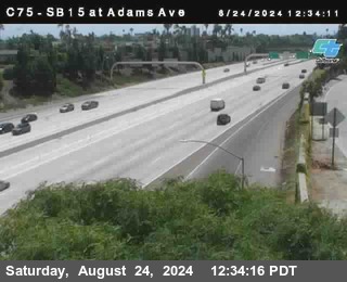 SB 15 at Adams Ave (On Ramp)