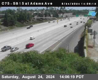 SB 15 at Adams Ave (On Ramp)