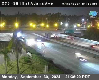 SB 15 at Adams Ave (On Ramp)