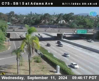 SB 15 at Adams Ave (On Ramp)