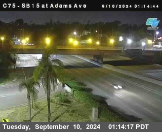 SB 15 at Adams Ave (On Ramp)