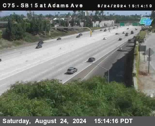 SB 15 at Adams Ave (On Ramp)