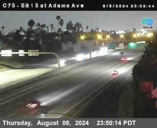 SB 15 at Adams Ave (On Ramp)