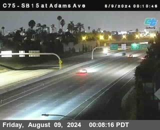 SB 15 at Adams Ave (On Ramp)