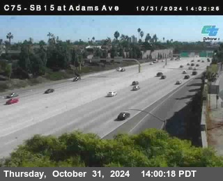 SB 15 at Adams Ave (On Ramp)