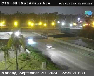 SB 15 at Adams Ave (On Ramp)