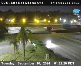 SB 15 at Adams Ave (On Ramp)