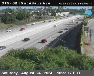 SB 15 at Adams Ave (On Ramp)