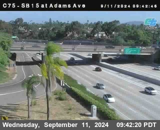 SB 15 at Adams Ave (On Ramp)