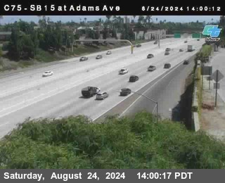 SB 15 at Adams Ave (On Ramp)