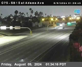 SB 15 at Adams Ave (On Ramp)