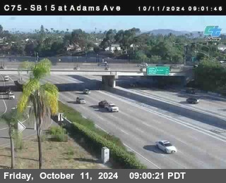 SB 15 at Adams Ave (On Ramp)