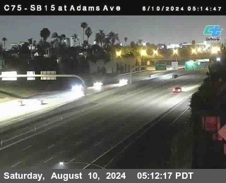 SB 15 at Adams Ave (On Ramp)