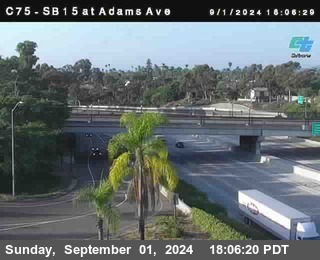 SB 15 at Adams Ave (On Ramp)