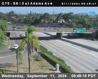 SB 15 at Adams Ave (On Ramp)