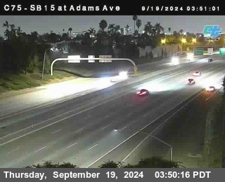 SB 15 at Adams Ave (On Ramp)