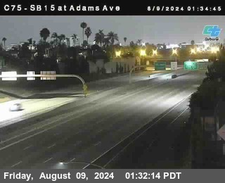 SB 15 at Adams Ave (On Ramp)