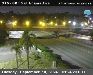 SB 15 at Adams Ave (On Ramp)