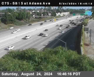 SB 15 at Adams Ave (On Ramp)