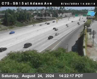 SB 15 at Adams Ave (On Ramp)