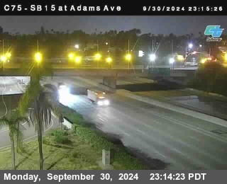 SB 15 at Adams Ave (On Ramp)