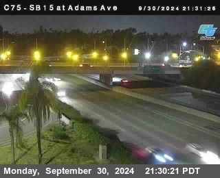 SB 15 at Adams Ave (On Ramp)