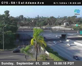 SB 15 at Adams Ave (On Ramp)