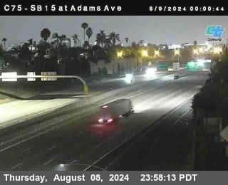 SB 15 at Adams Ave (On Ramp)