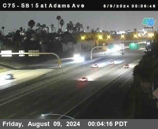 SB 15 at Adams Ave (On Ramp)