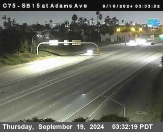 SB 15 at Adams Ave (On Ramp)