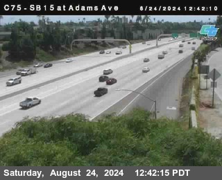 SB 15 at Adams Ave (On Ramp)