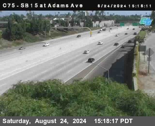 SB 15 at Adams Ave (On Ramp)